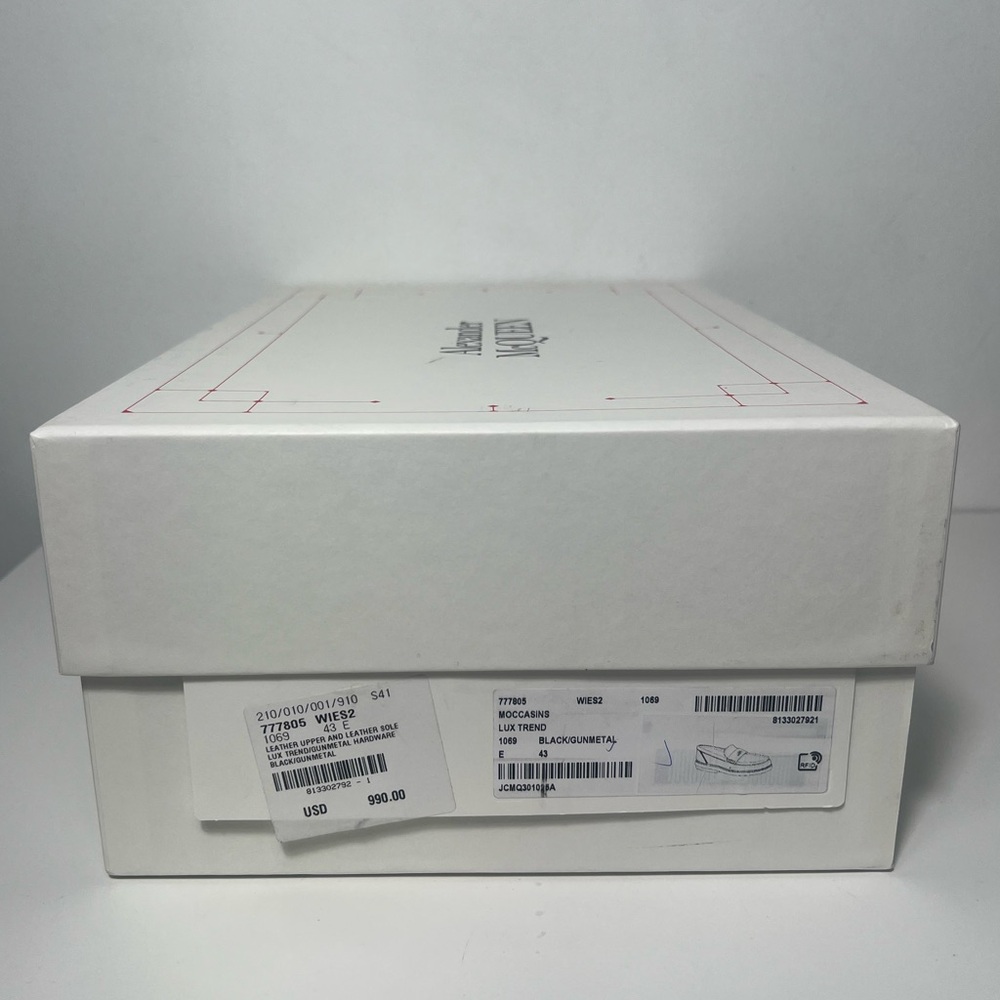 Alexander McQueen AMQ Storage Display Heel Sneaker Sandal Slides Shoebox Box - Picture 4 of 14